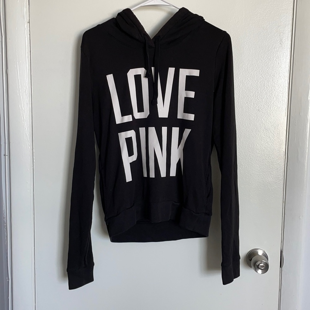 Pink hoodie